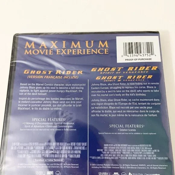 Ghost Rider Ghost Rider Spirit Of Vengeance Double Feature DVD - Picture 5 of 12